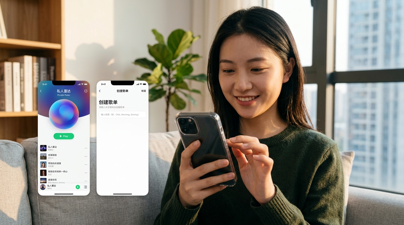 汽水音乐私人雷达与歌单标签功能使用技巧